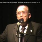 Homenaje al Dr. Jorge Peyrano